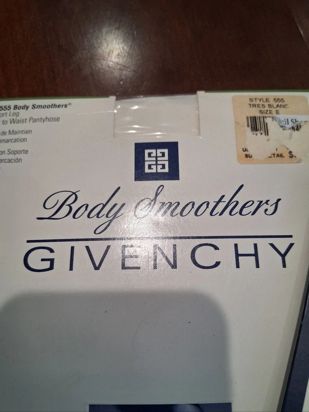 Givenchy White Body Smoothers Hosiery Duo